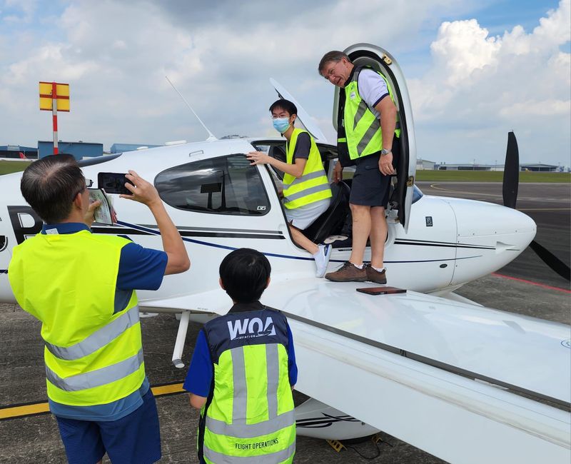 Members fulfils flying wish for family from Make-A-Wish Foundation